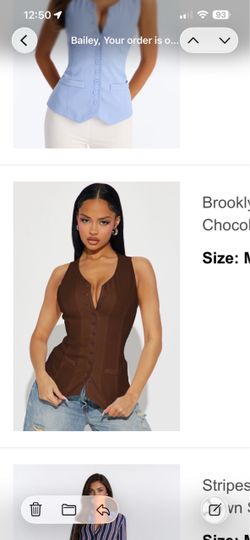 Fashion Nova top/vest