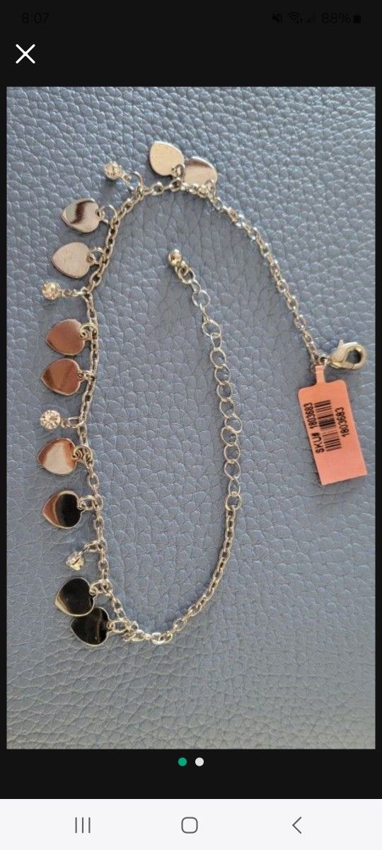 Heart Anklet