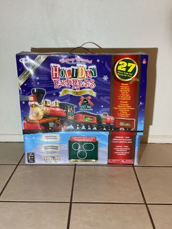 EzTec Holiday Express Christmas Train Set 27-Piece