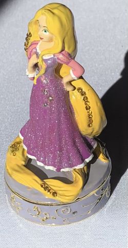 Beautiful, Disney Princess Rapunzel Jeweled Trinket Box