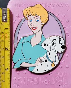 Nippy Collection Fantasy 101 Dalmations Anita & Perdita LE 65 pin
