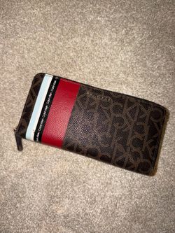 Calvin Klein continental zip around wallet