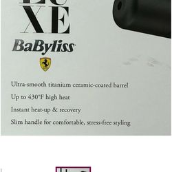 Babyliss Luxe hair Curler 1 inch (ferrari)