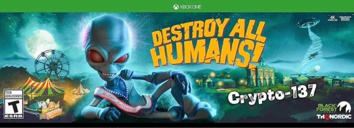 (Brand New Sealed in original Amazon Box) Destroy All Humans! Crypto-137 Edition- Xbox One