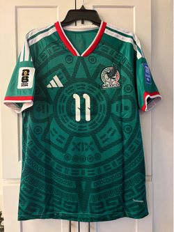 Santiago Giménez Mexico World Cup Jersey. Size Large