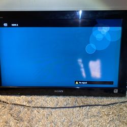 Sony 32 Inch TV No Remote