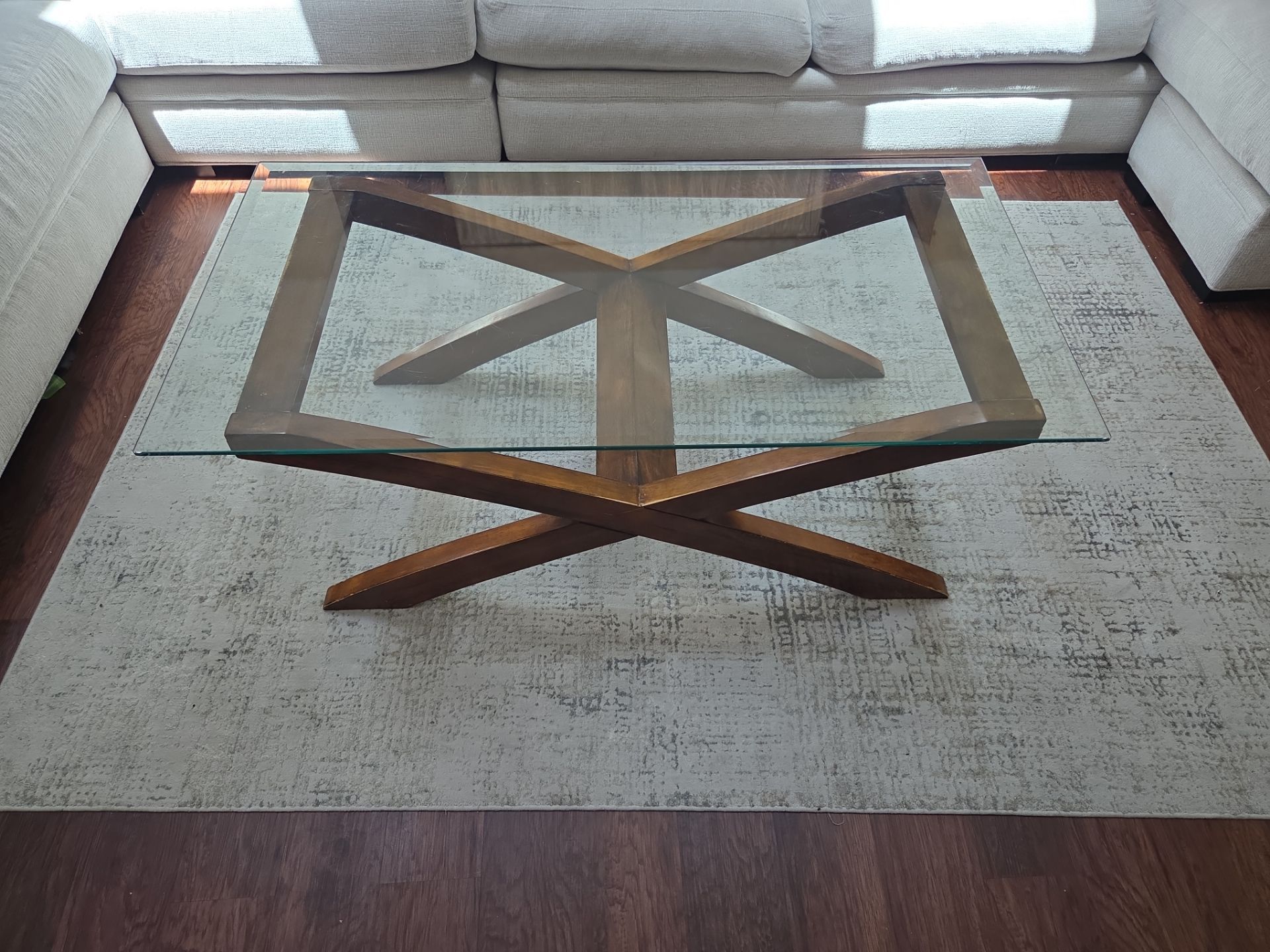 Glass top Coffee & End table