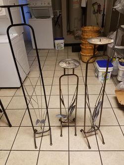 3 candle holder