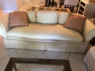 Couch with a matching chair