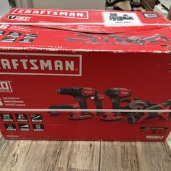 CRAFTSMAN V20 20-volt Max 6-Tool Power Tool Combo Kit with Soft Case (2-Batteries and Charger Included) 