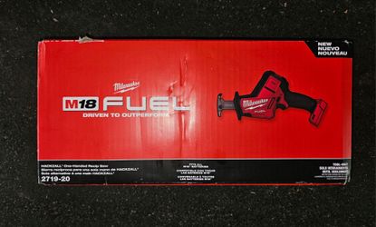 Milwaukee M18 FUEL 18V Lithium-Ion Brushless Cordless HACKZALL Reciprocating Saw Tool-Only