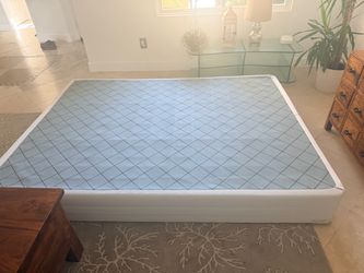 King Size Box Spring -Almost New