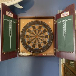 Dart Board Setup (Newcastle Brown Ale)