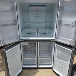 Whirlpool 36 in. Counter depth 4 Door Refrigerator with ice maker - Like New