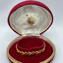 999.9 24k Gold Bracelet 7” 18.5 Grams 