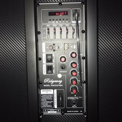 Wireless Speaker System - Double 10” Woofer 