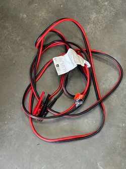 Husky Heavy Duty 4 Gauge 20 Ft Jumper Cables / Booster Cables