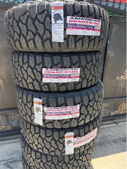 37x12.50r22 American tires nuevas con 50,000 millas de garantía las 4