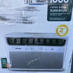 350 Sqft Hisense Window AC 8,000 BTU