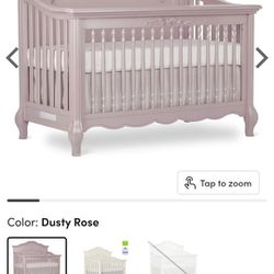 Baby Pink Crib