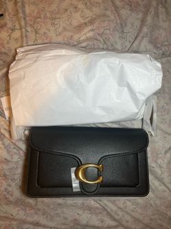 Coach tabby 26 black with gold hardware