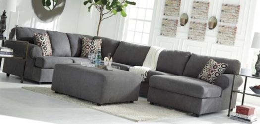 Family style grey sectional! Other couch deals here