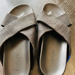 Black Weekend Slide Sandals 