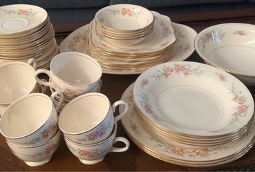 Vintage Eggshell Nautilus China Set