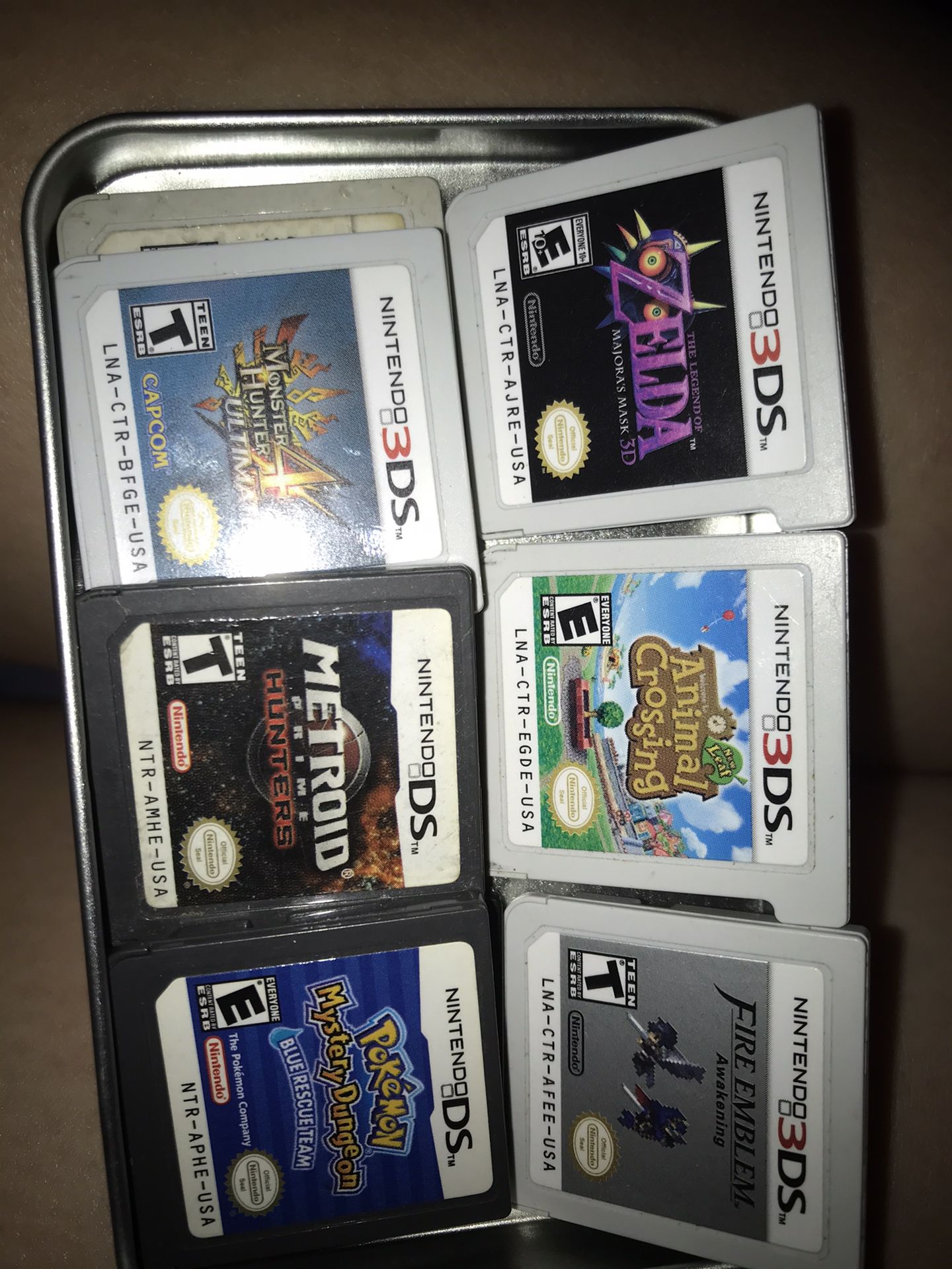 Nintendo 3DS or DS games