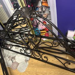 Heavy Duty Rod King Size Bed Frame 