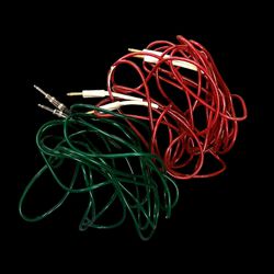 Electric Guitar Cords- 3 Multiple Sizes 