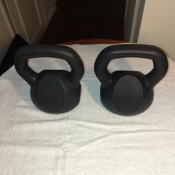 Two 10 Pound Kettlebell Set