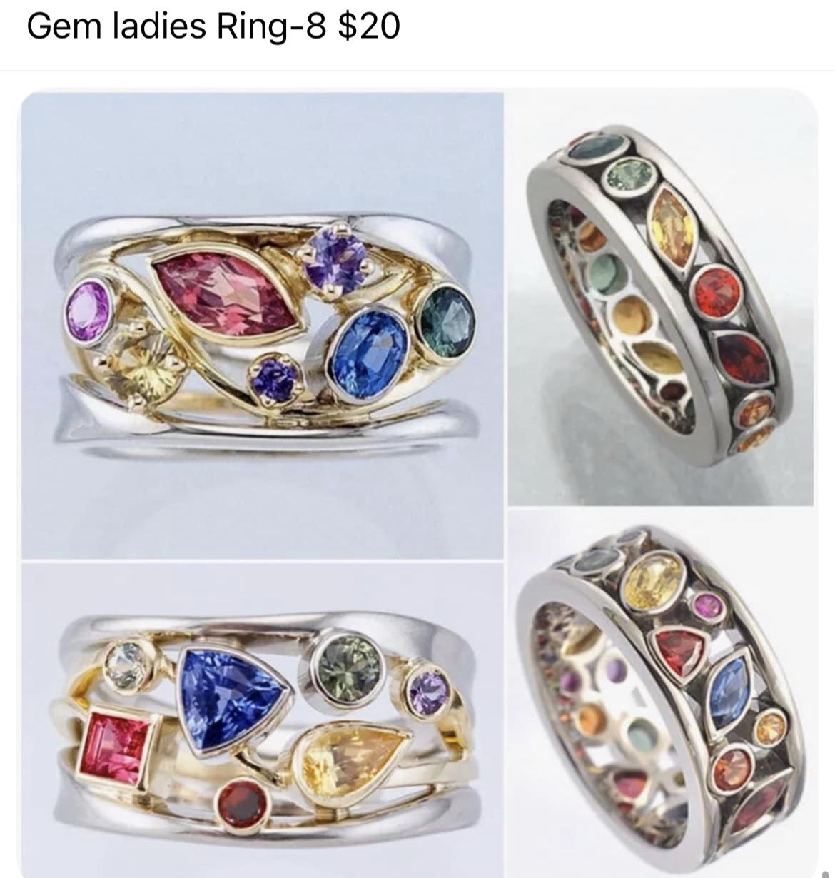 New Rings $25 each