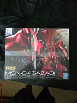 Bandai RG 1/144 MSN-04 Sazabi Gundam Model Kit