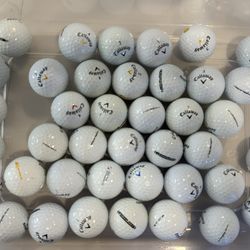40 CALLAWAY MIX GOLF BALLS