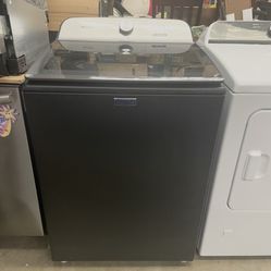 Top Load Washer Maytag Agitator Matte Black 