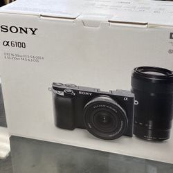 Sony Alpha A6100 Camera Kit 55-210mm 