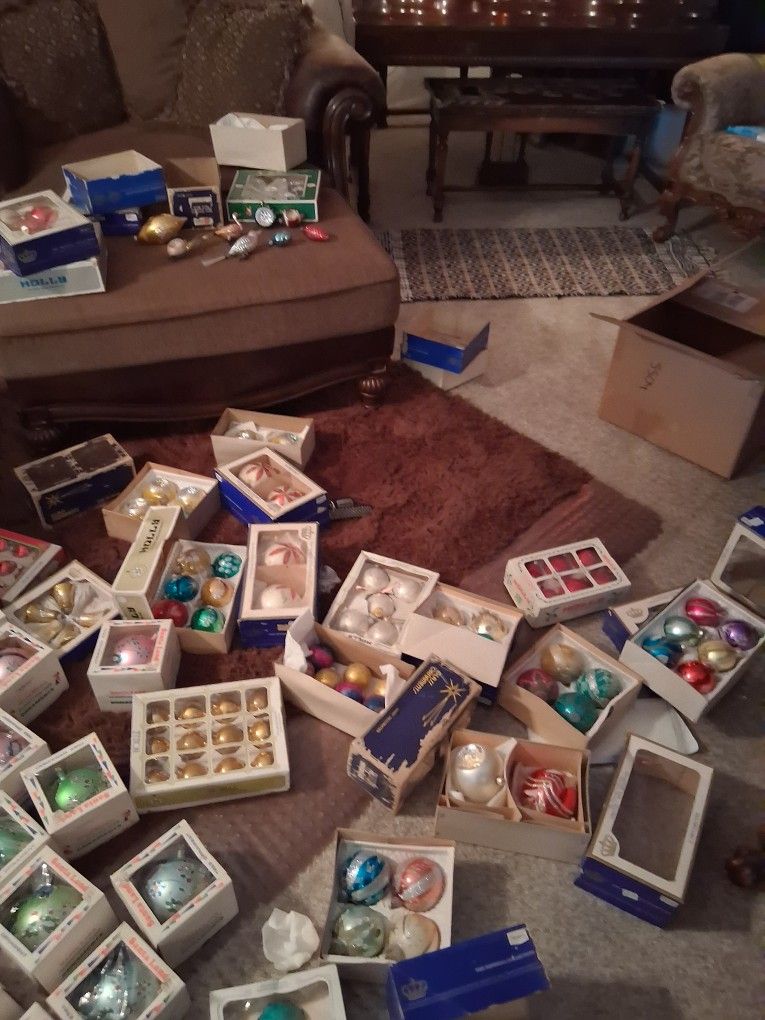 Vintage Christmas Ornaments