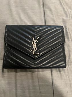 Cassandre Large Flap Wallet in Grain De Poudre Leather