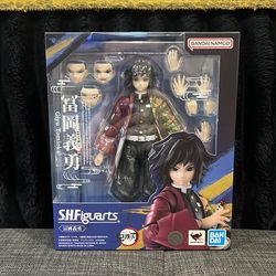 S .H.Figuarts Giyu Tomioka Demon Slayer Figure (New in Box - Sealed)