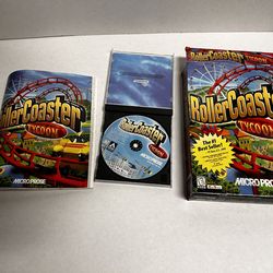 Game /pc Electronics Roller Coaster Tycoon