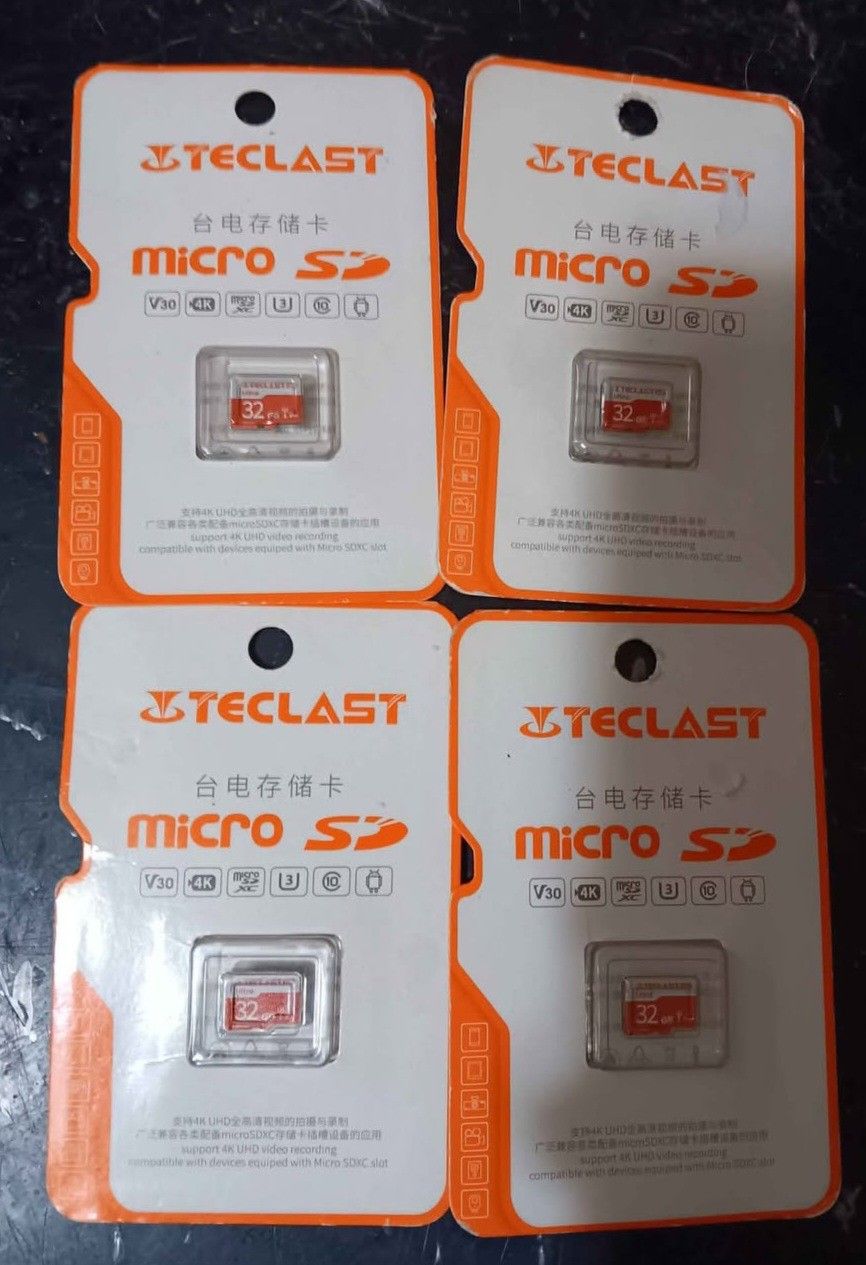 32GB TECLAST MICRO SD CARD (EACH)
