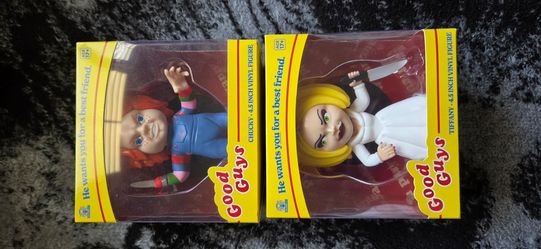 Chucky and Bride of Chucky Vinyl Figures