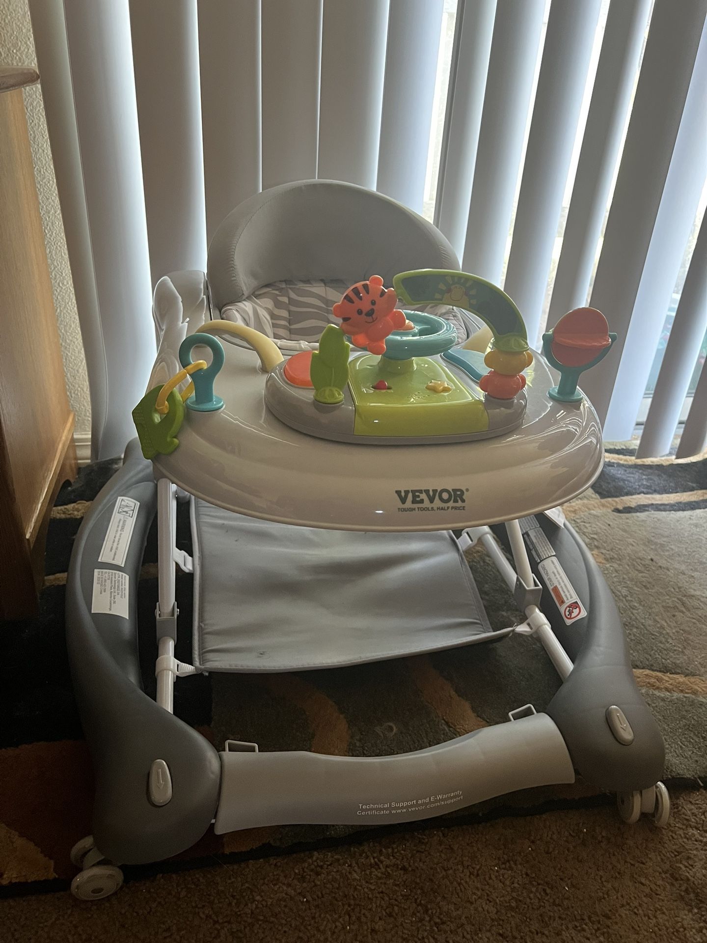 4-in-1 Baby Walker & Activity Center