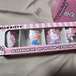 Hello Kitty Shot Glasses 