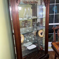 Mirrored Glass Cabinet 