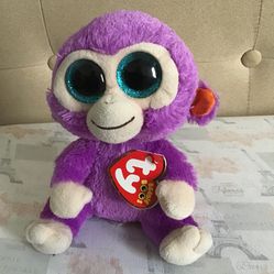 Purple Monkey Beanie Boo 