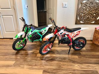 2Dirtbikes 50cc running