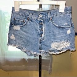 Levi’s Size 26 Jean Shorts Button Fly