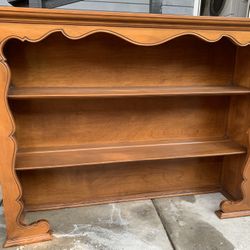 Antique  Hutch For Buffet Table